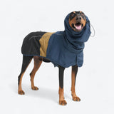 Breatheshield™ Dog Raincoat - Blue Gold Black