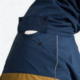 Breatheshield™ Dog Raincoat - Blue Gold Black