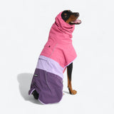 Dog Raincoat - Pink Lilac Purple