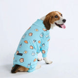 Human Pajama Pants - Breakfast Blue