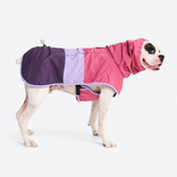 Dog Raincoat - Pink Lilac Purple||size:3XL