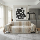 Pet Couch Cover - Modern Mosaic Beige
