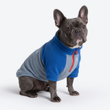 Royal Blue Plush Fleece Dog Sweater||size:L