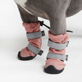 Dog Rainboots, Waterproof Dog Shoes - Pink