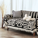 Pet Couch Cover - Boho Black