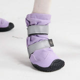 Flex Shell Waterproof Dog Boots - Lilac