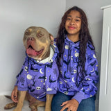 Halloween Dog Hoodie - Purple (2)