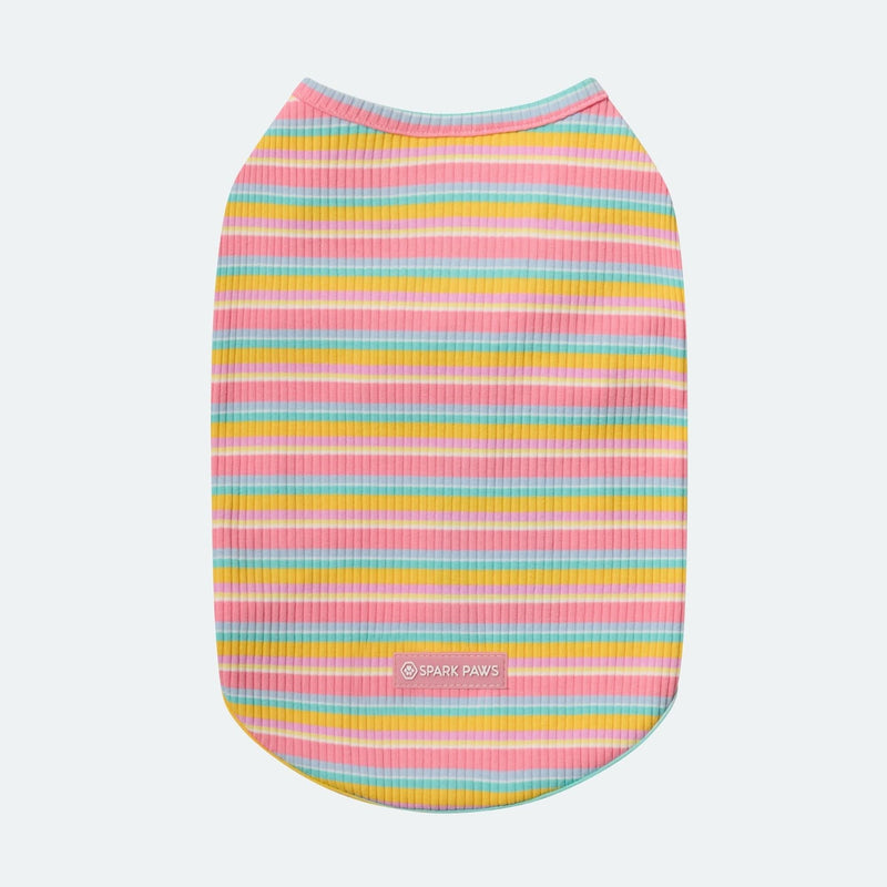 Stripe Shirt - Pink Yellow