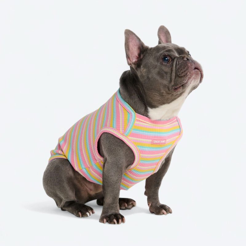 Stripe Shirt - Pink Yellow