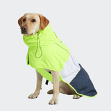 Dog Raincoat - Neon White Navy||size:4XL