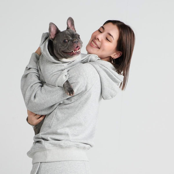 Essential Human Hoodie - Light Grey