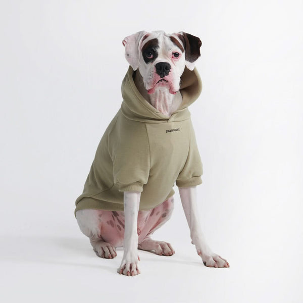 Essential Dog Hoodie - Olive Green