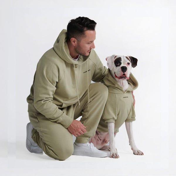 Essential Human Hoodie - Olive Green