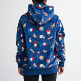 France Hoodie Blue||size:S,M,L,XL,2XL