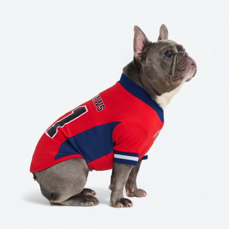 Football Mesh Jersey - Red