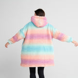 Fluffdreams Oversized Human Hoodie - Pastel Icing