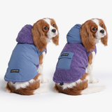 Purple and Blue Reversible Jacket||size:M