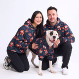 Christmas Dog Hoodie - Black Howdy Holidays||size:S,M,L,XL,2XL,3XL,4XL,5XL