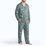 Human Pajama Pants - Merry Penguins||size:S,M,L,XL,2XL