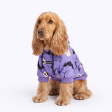 Halloween Purple Hoodie||size:L