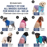 Lilac Cream Plush Fleece Dog Sweater||size:S,M,L,XL,2XL,3XL,4XL