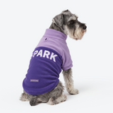 Purple Plush Fleece Dog Sweater||size:M