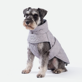 Grey Quilted Winter Jacket||size:M
