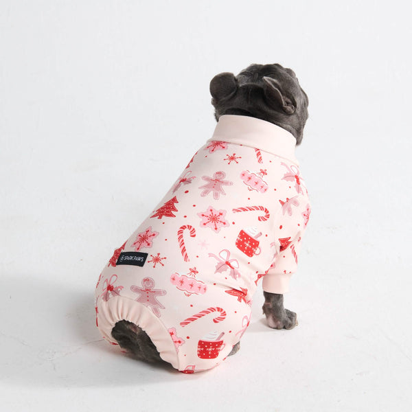Dog Christmas Pajama - Candy Cane