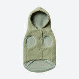 Teddy Sherpa Dog Sweater - Light Green