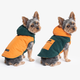 Green and Orange Reversible Jacket||size:S