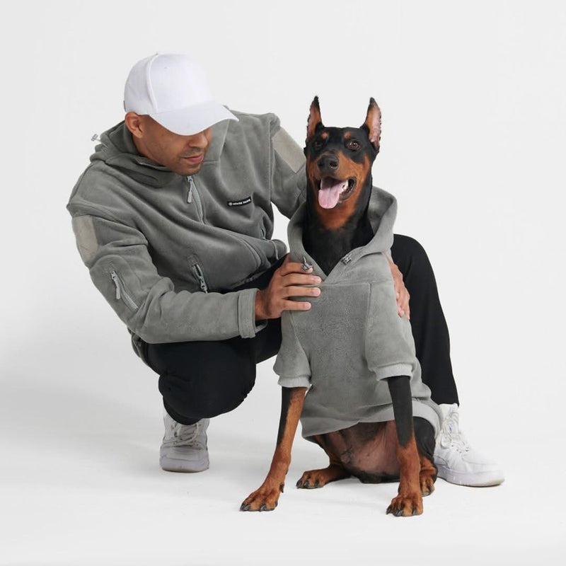 CozyFlex Utility Human Hoodie - Grey