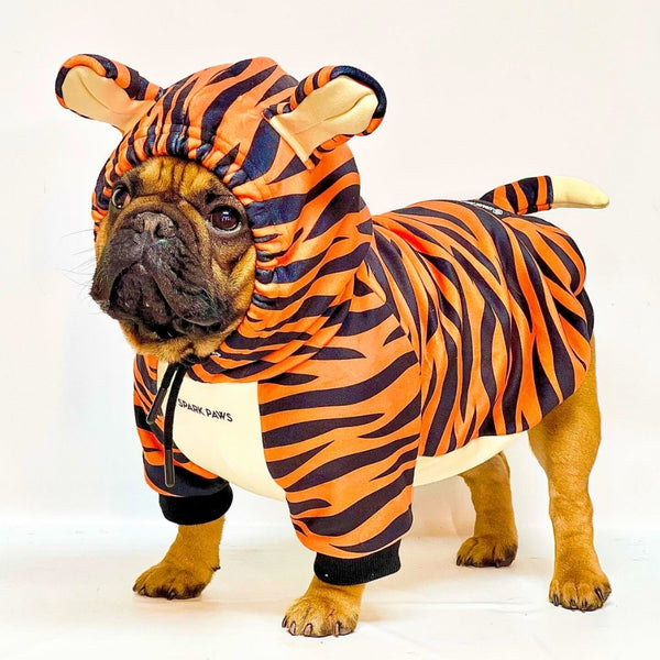 Halloween Dog Hoodie - Tiger