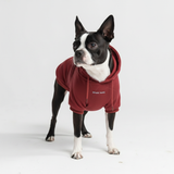 Essential Dog Hoodie - Burgundy