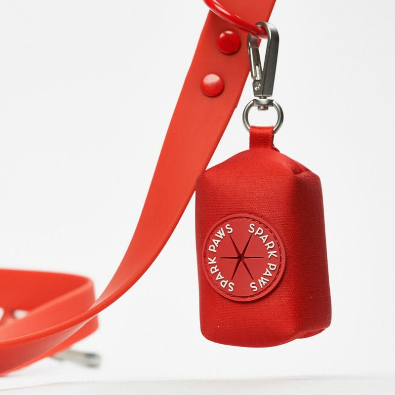 Poop Bag Holder- Red