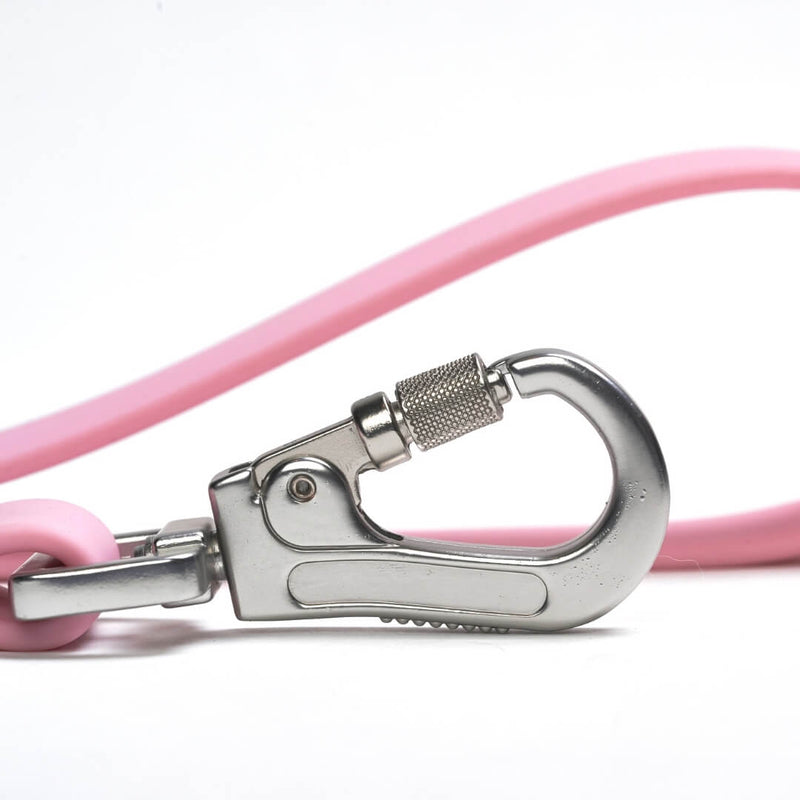 Waterproof PVC Dog Leash - Pink