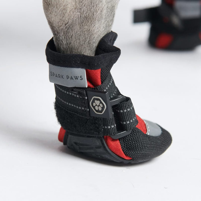 All-Weather Dog Shoe - Red