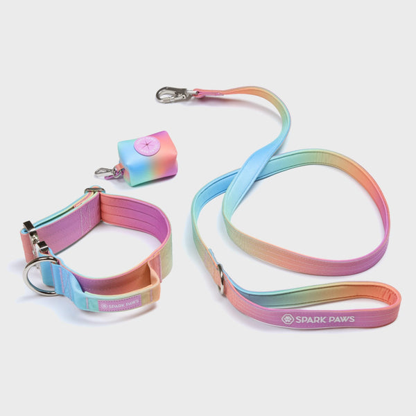 Tactical Dog Collar Set - Pastel Icing (1.5"/4cm)